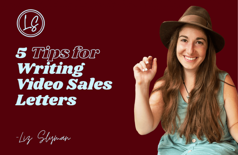 how to write a video sales letter