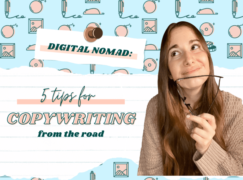 how to be a digital nomad copywriting