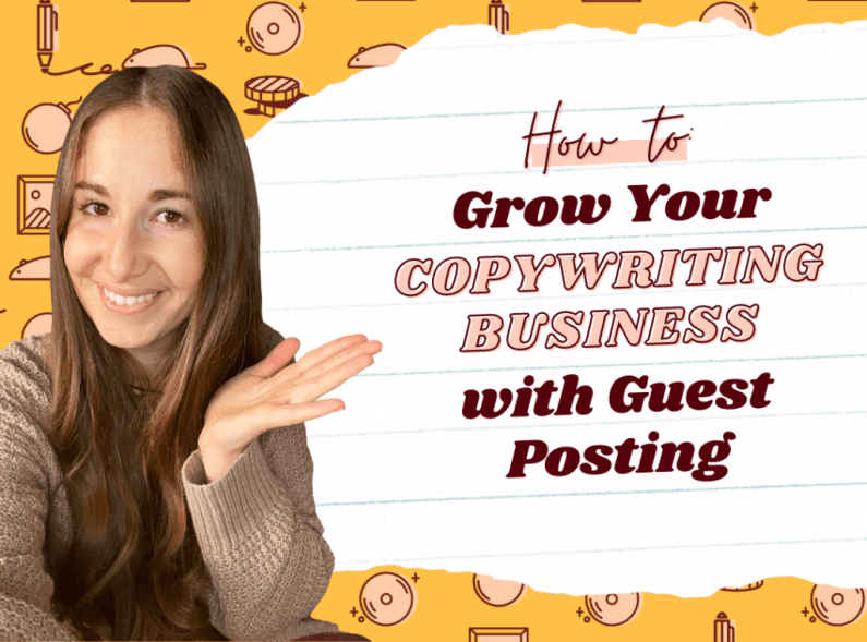 grow your copywriting business through guest posting