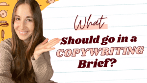 copywriting brief